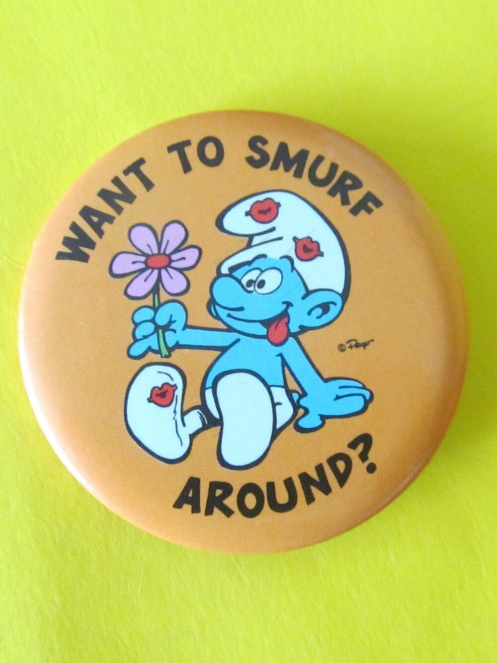 Vintage SMURF pinback lot - Picture 3 of 6